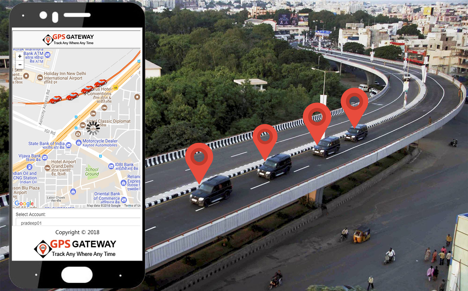 gps vehicle tracking system in agra , gps tracking device in lucknow,  car tracking device in Agra, GPS Tracking company agra